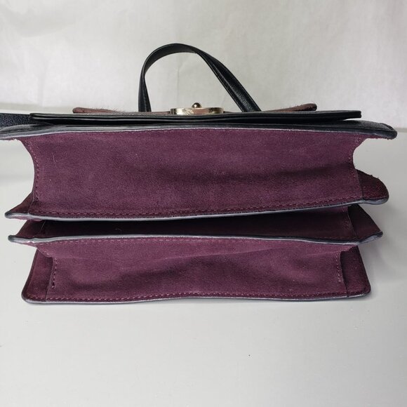 Kate Spade Zarinah Hyde Place Black Leather Handbag Shoulder Bag‎ Purse - Picture 5 of 13